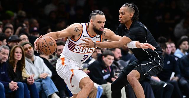 狄龙27+5布克24分 太阳力克篮网两连胜