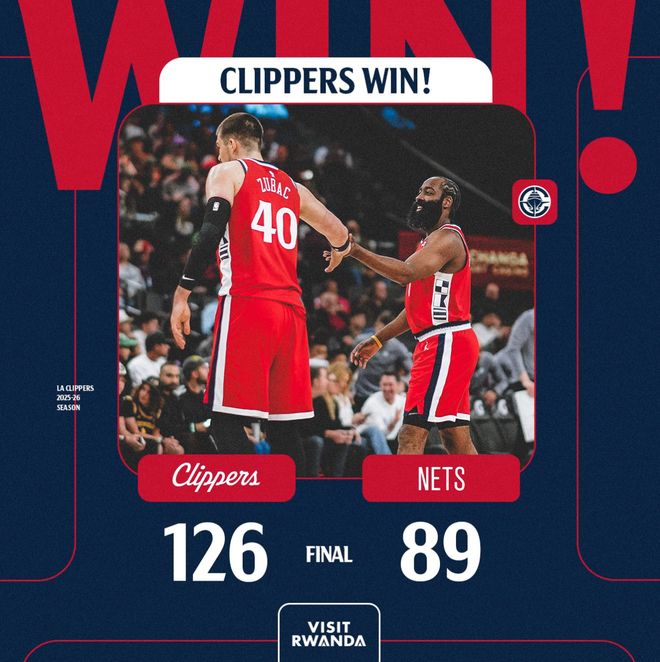 快船18战15胜！小卡场均32.1分联盟封王 连续24场20+创生涯新高