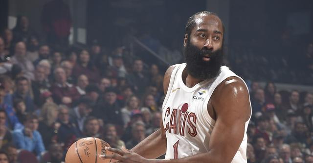 哈登21+5格里姆斯17+5 骑士主场大胜76人