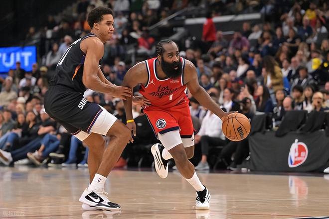 快船不敌太阳遭对手双杀，哈登复出拉胯，拿不到冠军是有道理的