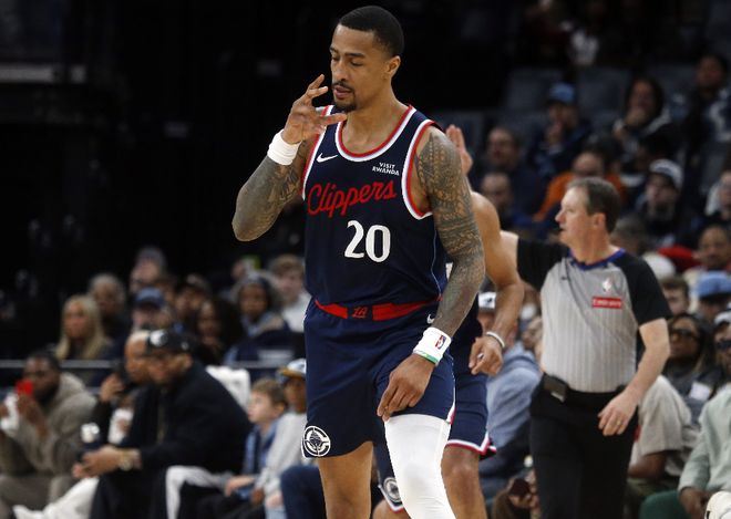 快船110-138惨败公牛 球员评价：柯林斯满分，4人及格，7人低迷