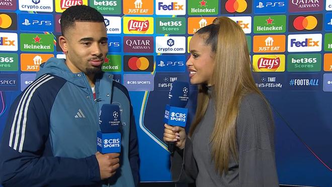 热苏斯：能击败国米感觉太棒了，这一切离不开全队的出色表现