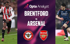 7胜2平，阿森纳各项赛事对布伦特福德9场不败
