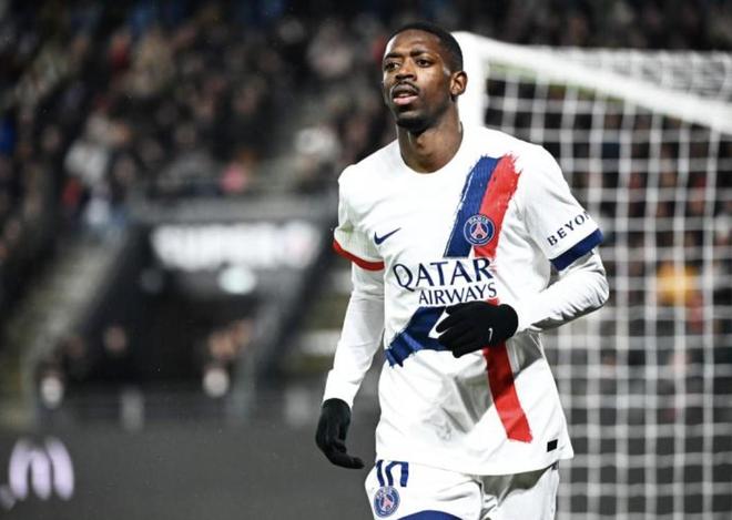 记者：登贝莱、内维斯进入巴黎欧冠附加赛首回合的名单