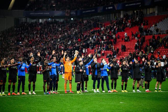 勒沃库森欧冠1/8决赛对手：阿森纳或拜仁