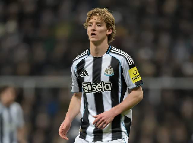 英超3大豪门盯上25岁戈登：欧冠10场轰10球 纽卡要价近1亿