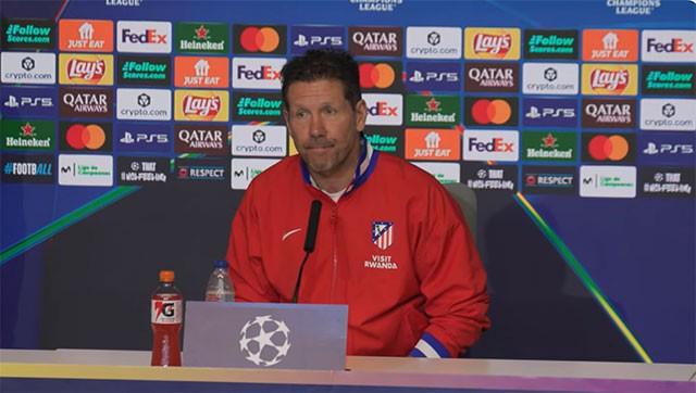 西蒙尼：热刺是以第四名晋级16强的，这么看我们就不算热门