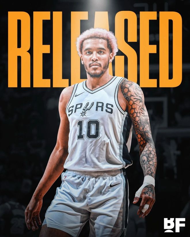 无奈！正式被裁，再见9号秀，培养了4年不要了，他才22岁啊，可惜