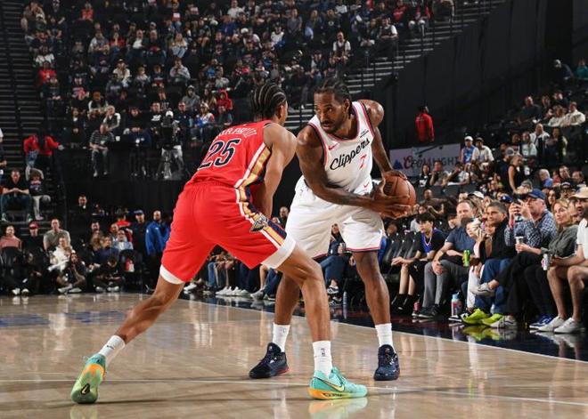 小卡23+3+5队史第三人，快船双塔31分，20分大胜鹈鹕终结三连败