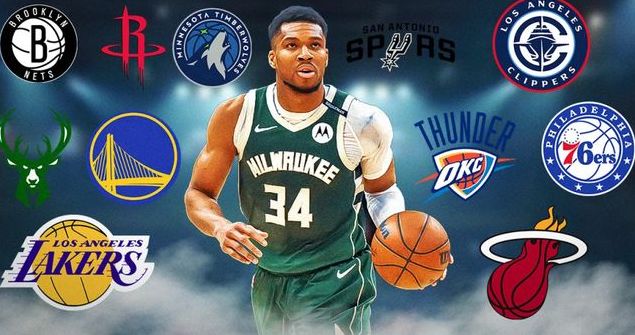 东契奇想联手字母哥！湖人史诗级8换2交易方案，里夫斯做雄鹿老大