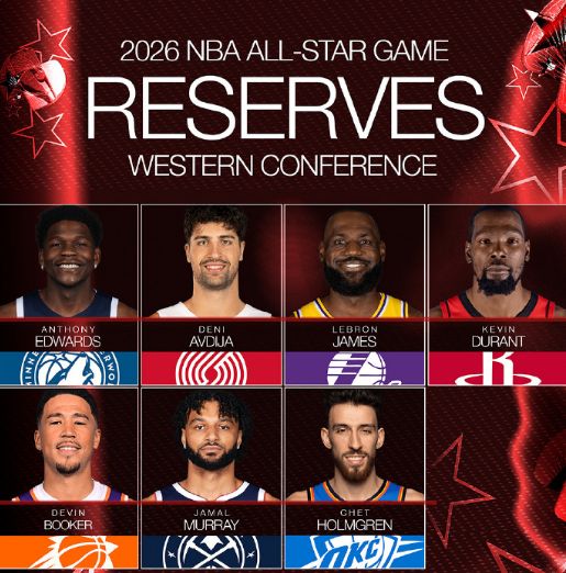 NBA官宣全明星替补阵容：詹杜领衔小卡哈登落选 24人名单出炉