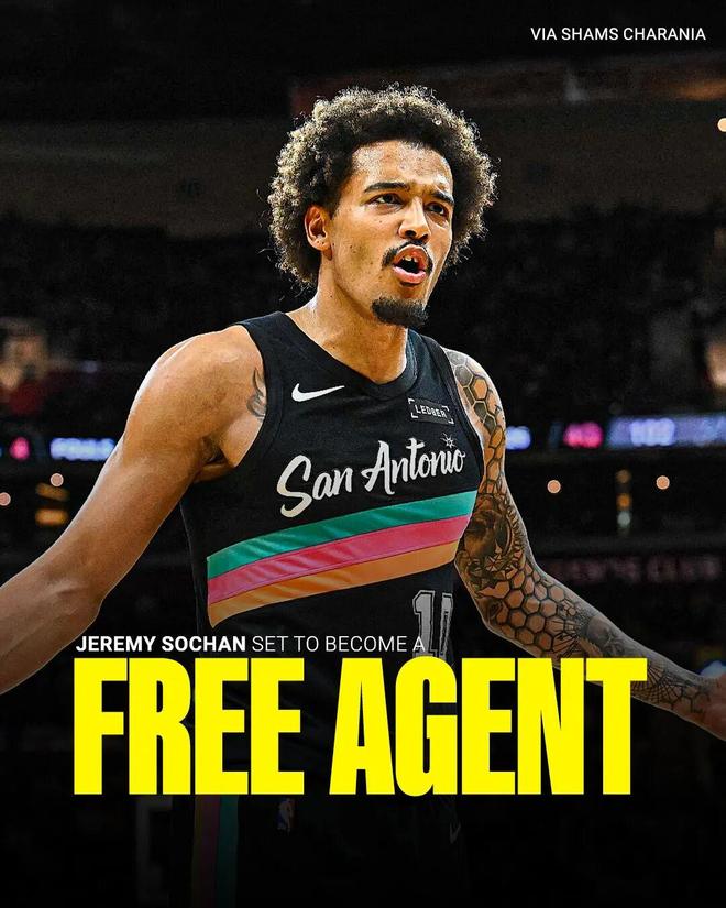 突然解约！培养了四年，马刺为何放弃索汉？