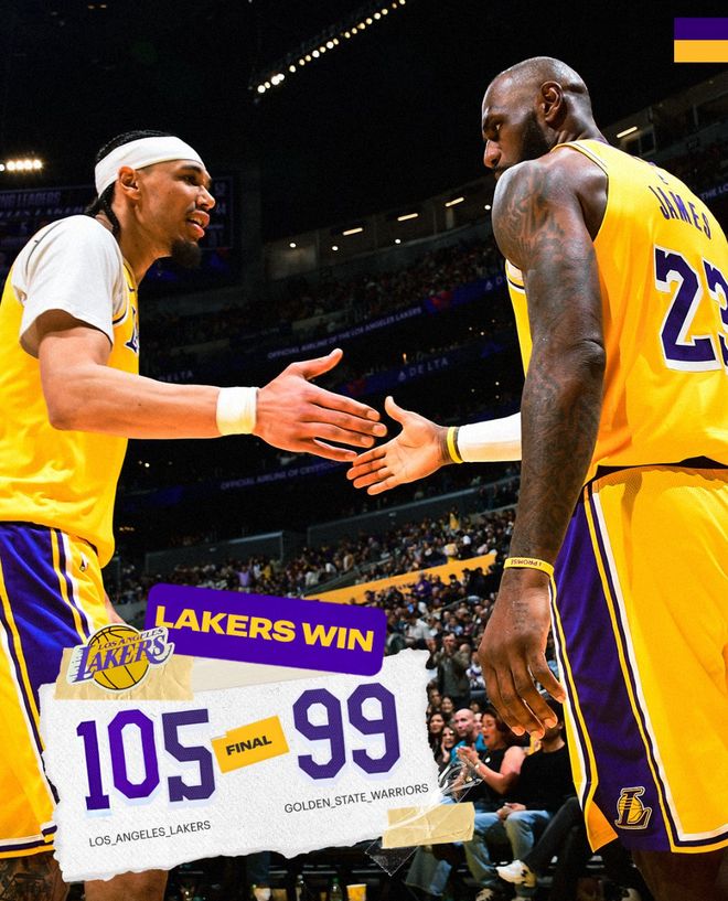 库里詹皇耳语引猜想！勇士多人献拥抱证地位 41岁单核20+10刷纪录