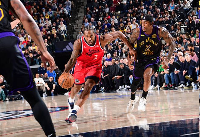 西部乱斗！湖人输快船降至西部第六 4队输一场将直接掉入附加赛