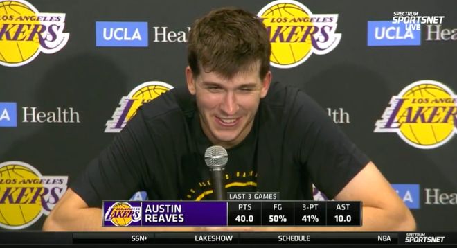 里夫斯谈领导球队：即使东詹都在，我也会给自己很大的责任感