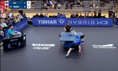 乒乓球德甲：樊振東3-1戰(zhàn)勝沃爾瑟，收獲三月開門紅