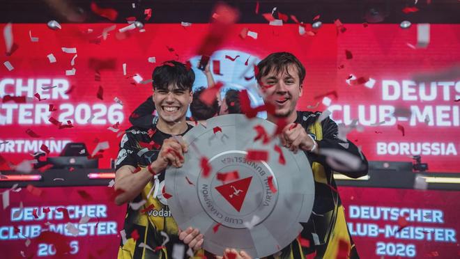 多特蒙德斬獲 2026 賽季 WOW 虛擬德甲俱樂(lè)部賽冠軍