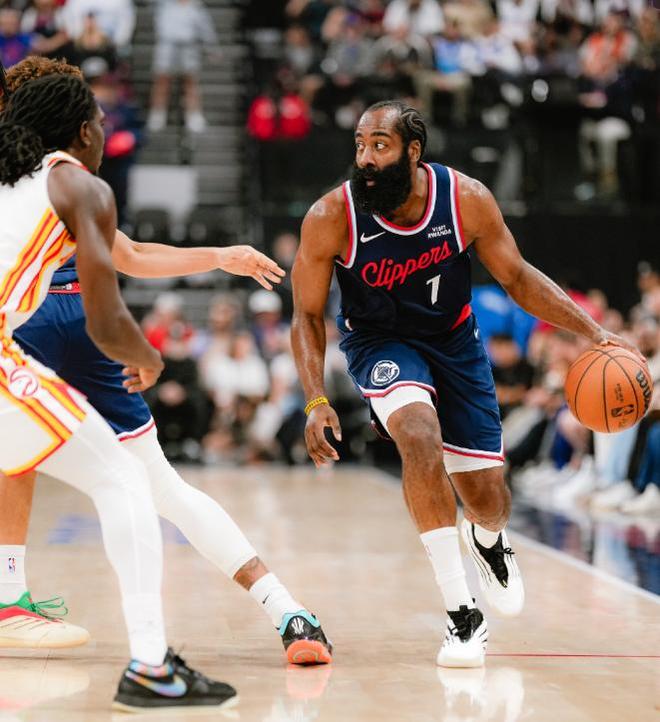 哈登35+10+11，二輪秀8記三分送快船5連敗，老鷹連斬洛杉磯雙雄