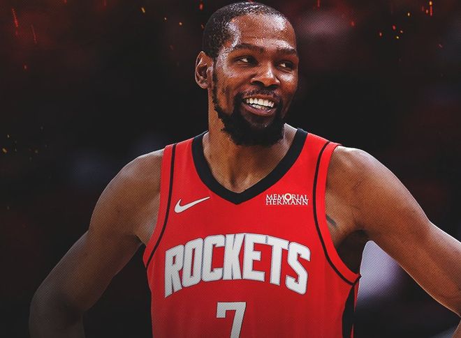 火箭大胜爵士升西部第三：杜兰特18+12助攻加盟新高 小贾31+9