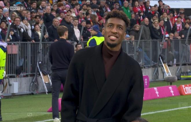 遲來(lái)的告別，拜仁在主場(chǎng)為科曼舉辦告別儀式