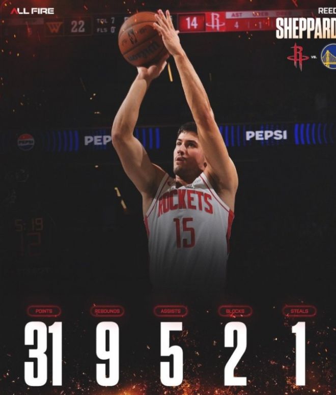 谢泼德一战创造两项生涯纪录，徐静雨：他可以当火箭老大...