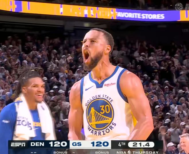 联盟第一人太不应该!约基奇被38岁库里打服,直接散步放弃比赛了