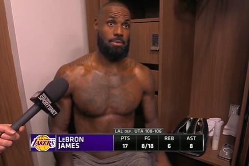 詹姆斯：湖人的投籃困境終會過去；這周對我來說有點像訓練營