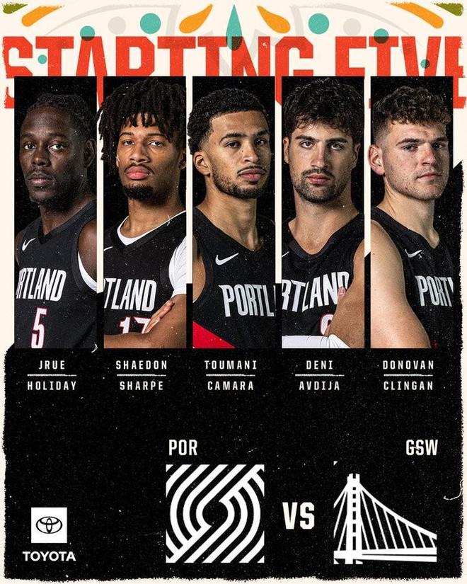 拓勇战首发出炉:克林根首发杨瀚森替补;霍福德缺阵