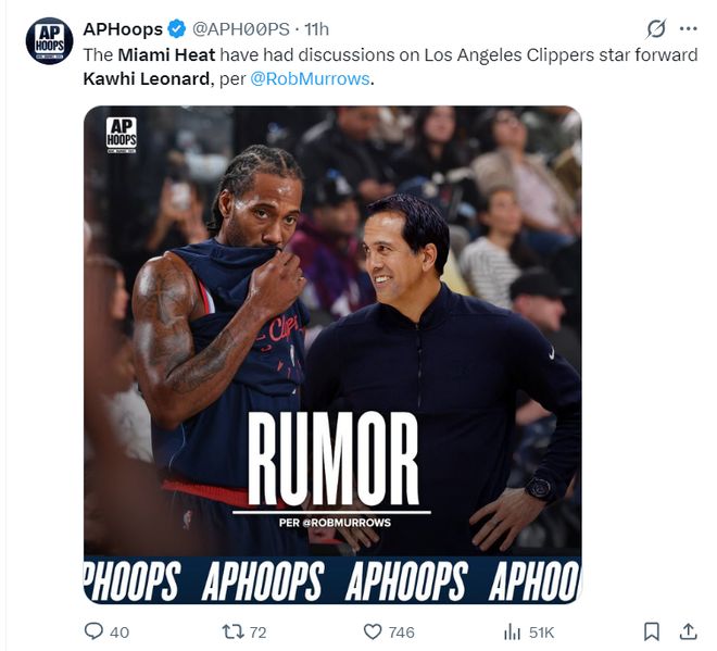 热火有望组四巨头？美媒建议4换1莫兰特，三方交易出6筹码换小卡...