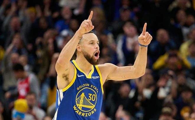 库里复出空砍39分，华子大笑引热议，勇士旧将上演晚安金州...