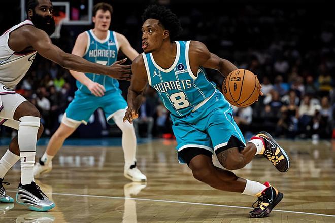 黄蜂后场大将继续保持稳定效率，快船可以考虑将他作为交易对象？...