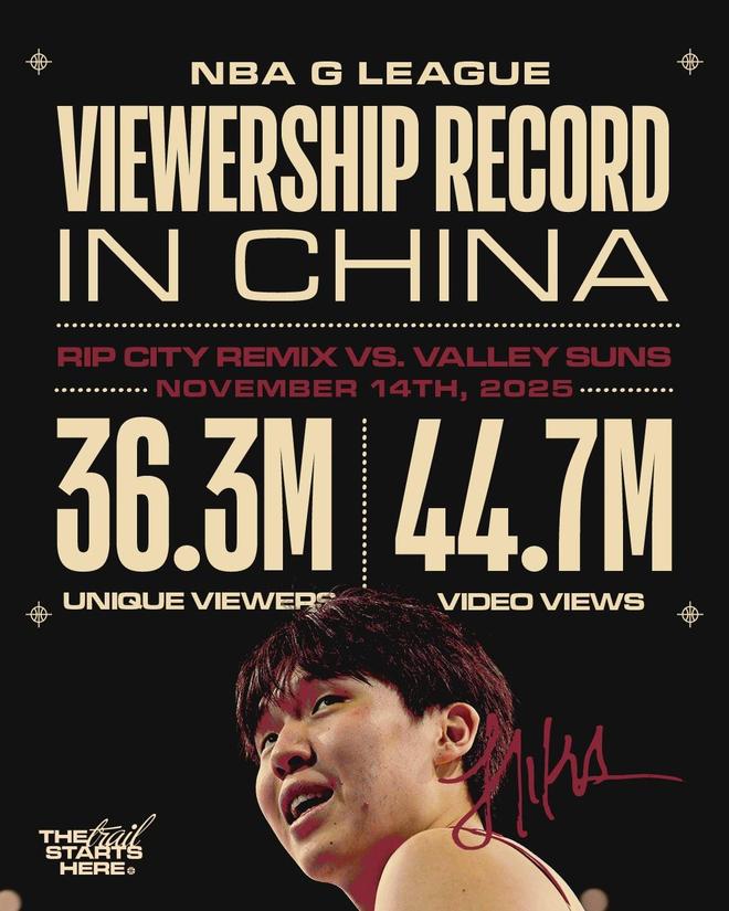 瀚森效应!开拓者官方:混音vs山谷创G联赛在中国收视率纪录