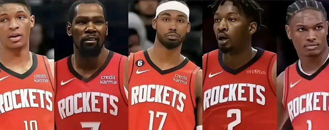 火箭的锋线,湖人羡慕不来!!