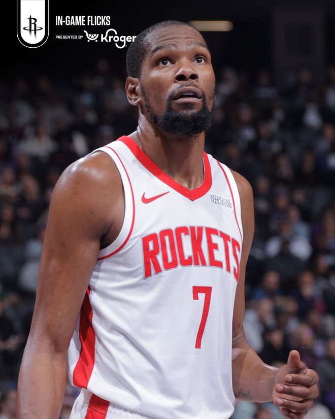 施罗德24+7+10制胜三分国王OT险胜火箭，威少21+13KD24+10+8...