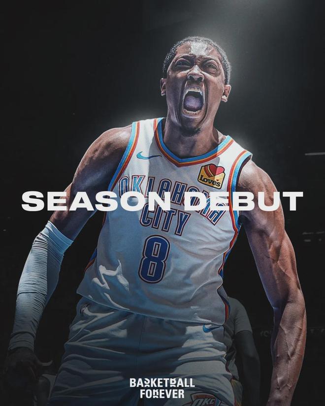 回来了！完全体雷霆！预测战绩77胜5负...