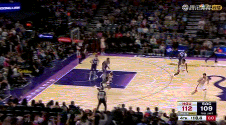 威斯布鲁克命中绝平三分，杜兰特绝杀不中，国王火箭进入加时