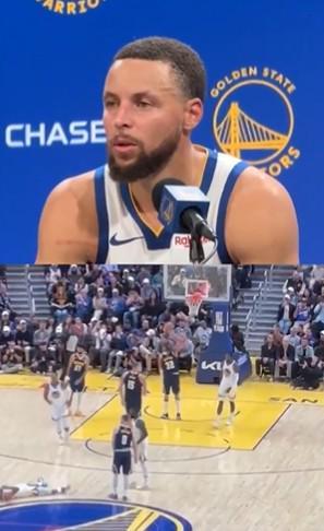 库里:有些人喜欢罚球时安静,但我喜欢声浪带给我能量