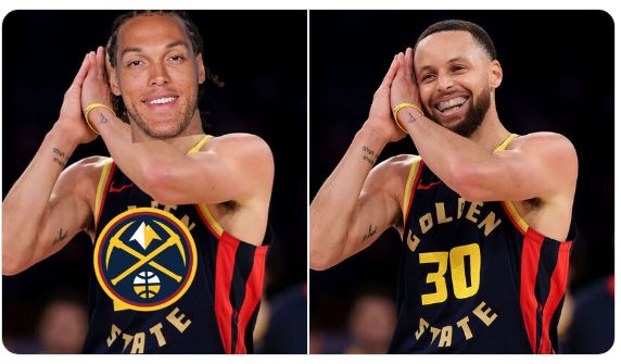 库里3次对阵掘金做出晚安庆祝，掘金&独行侠并列晚安榜第一