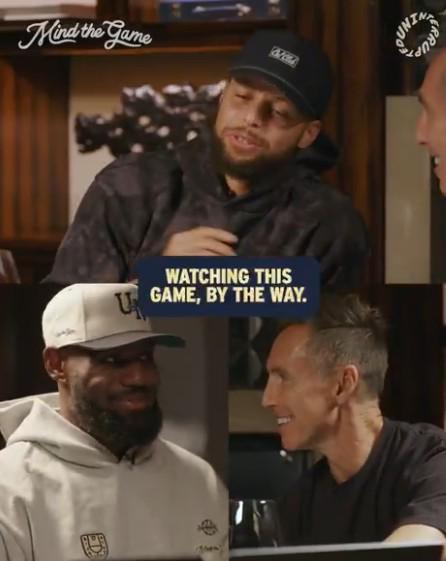 库里跟詹姆斯一同回顾16年总决赛G7:这是我看的最开心的一次