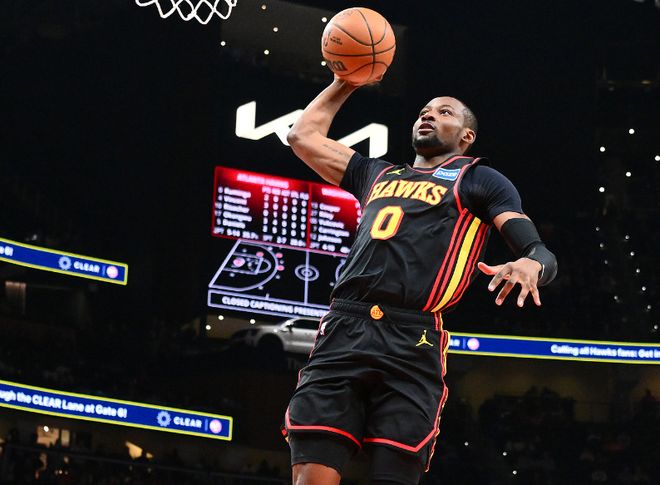 庫(kù)明加首秀27+7！杰倫傷退老鷹大勝奇才 特雷楊無(wú)緣戰(zhàn)舊主