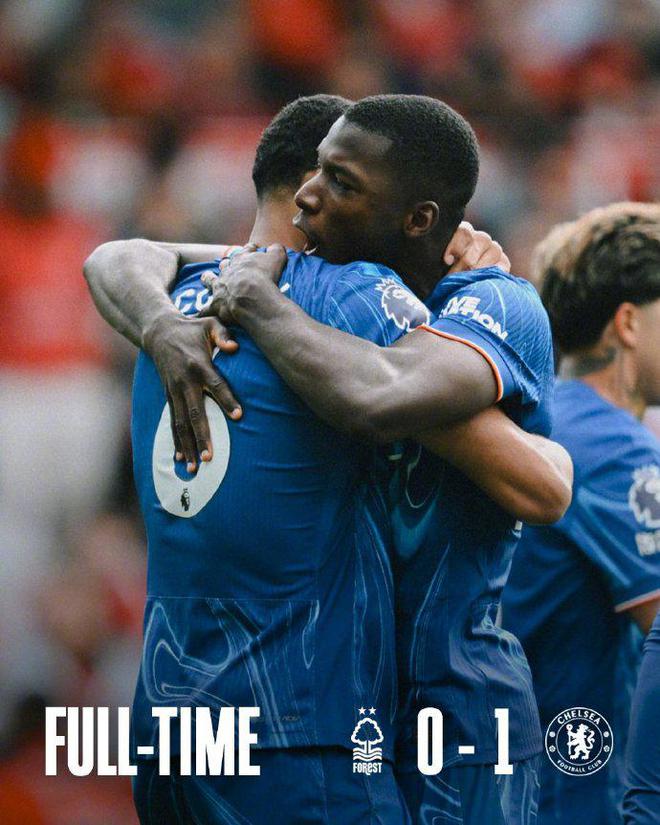 切尔西1-0诺丁汉森林锁定欧冠，科尔维尔建功，英超末轮冷门多