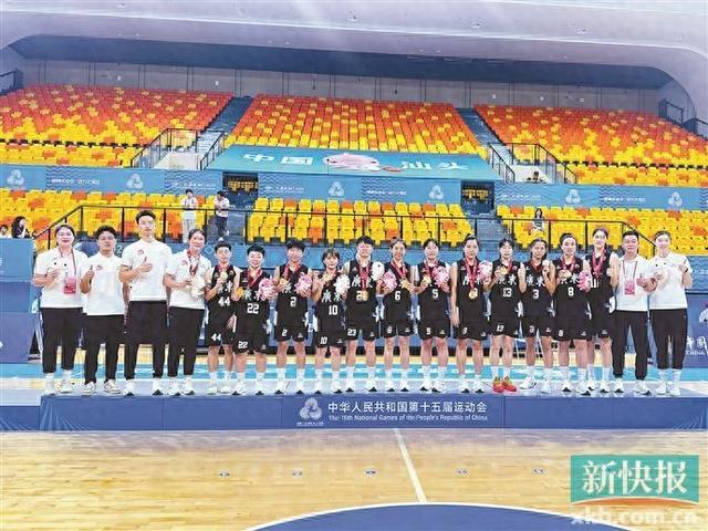 十五运会篮球“首金”花落广东