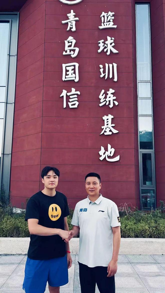 林韦恺完成签约，将代表青岛男篮亮相CBA夏季联赛！