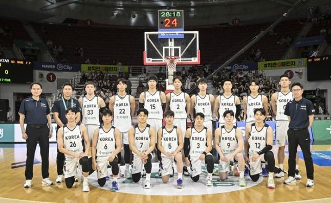 韩媒爆料因伤缺阵两周的吕俊锡今日末节登场，韩国八强战将对阵中国男篮