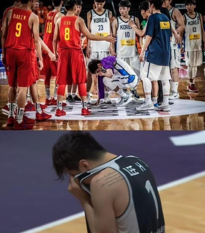 泪点低？李贤重7年前U18男篮亚锦赛就曾因不敌中国男篮而落泪