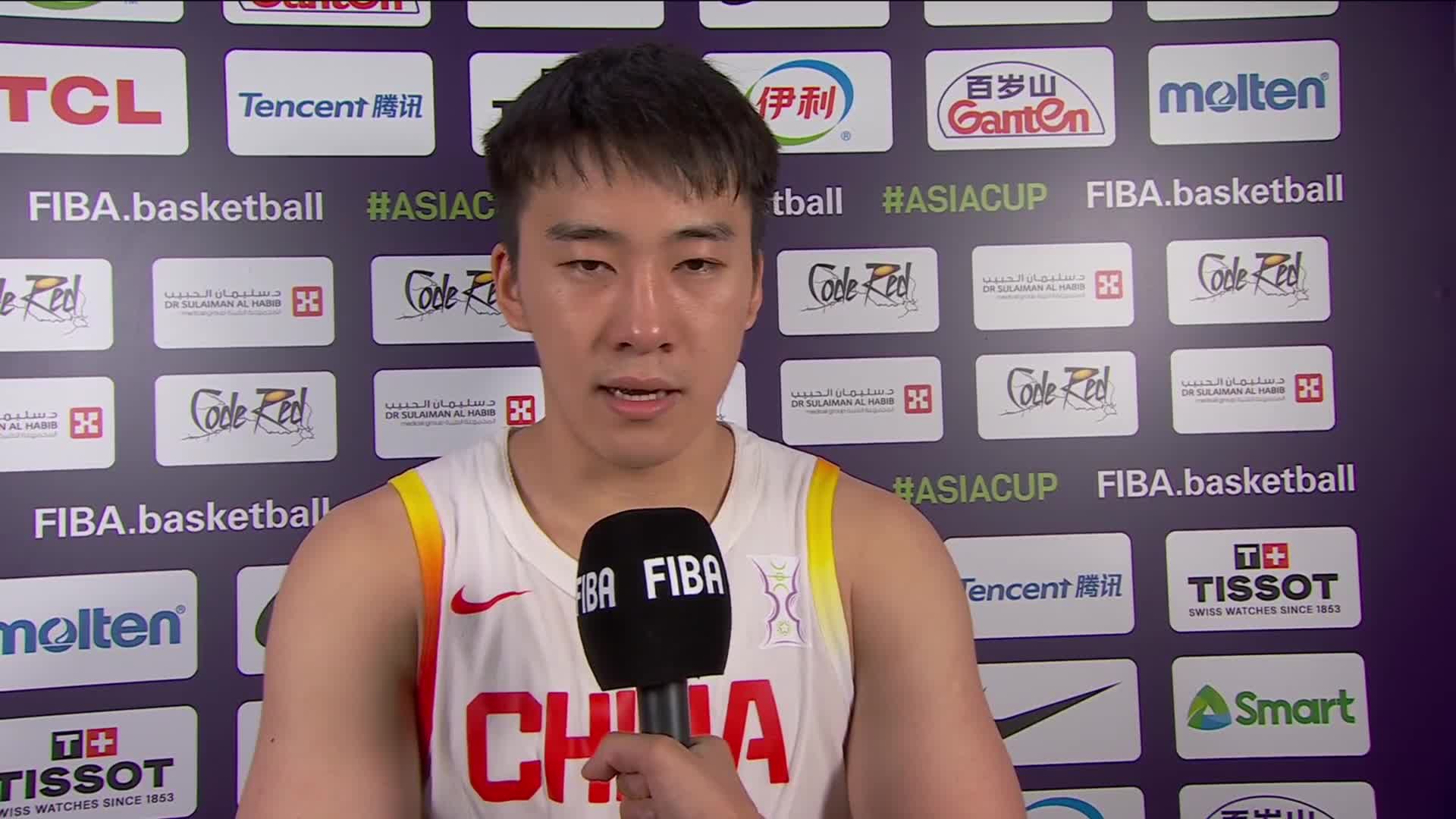 长期留洋的结果！王俊杰赛后接受FIBA采访 流利英文对答如流
