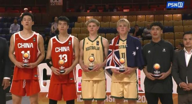 U16男篮亚洲杯最佳阵容：中国队张子一&张懿赵杰入选！