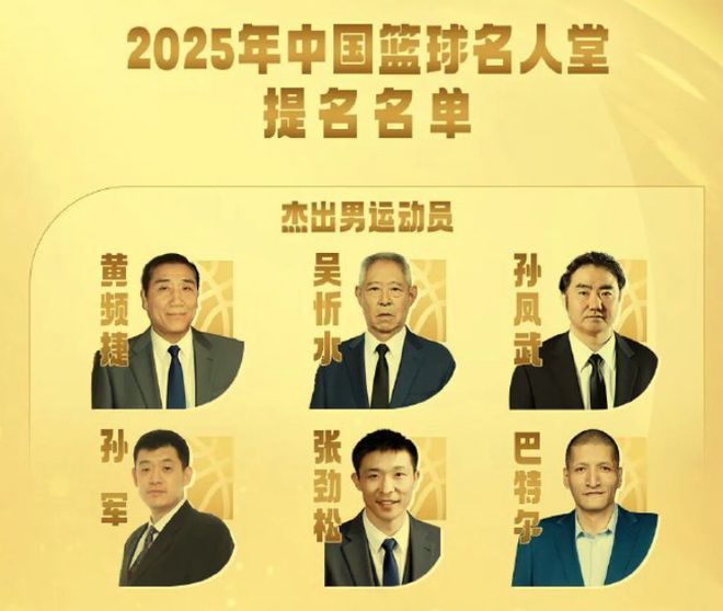 名人堂提名名单出炉！仍然没有姚明王芳，大巴和付豪母亲有望入堂