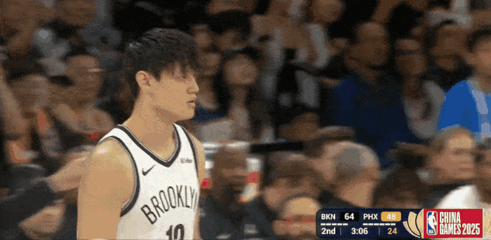 曾凡博篮网首秀10分钟！中国篮协官宣与NBA合作破冰！