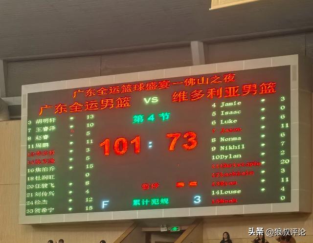 太残暴！广东男篮28分大胜维多利亚 杜锋手握“王者之师”阵容